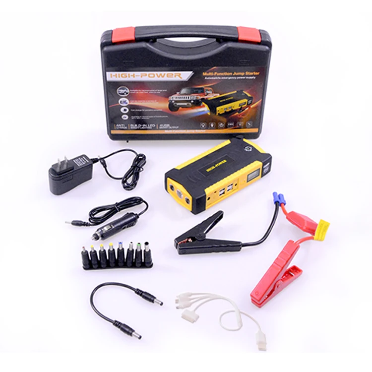12V Auto Jump Starter 69800mah Multifunction Power Bank box for Emergency with Air Compressor