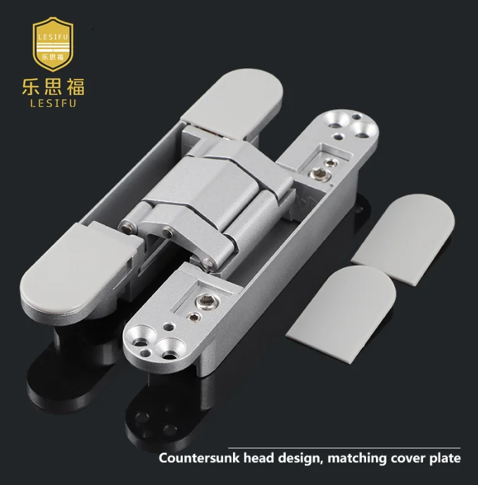 zinc alloy hidden door hinges invisible hinges concealed hinge for wood door