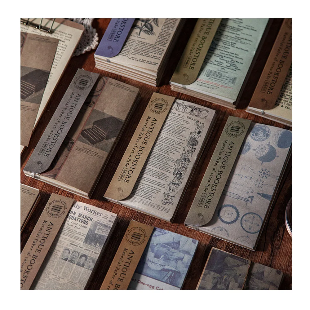 Newspaper Journal Vintage DIY Material Paper Retro Decorative Scrapbook Paper Art Craft DIY Scrapbooking