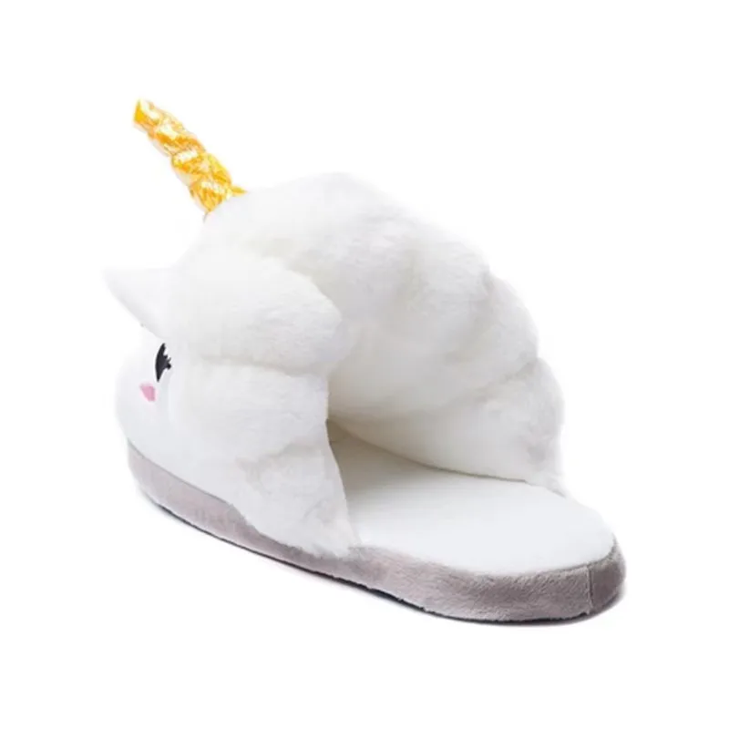 Dropshipping Winter new home women slides,warm fluffy  sexy slipper,Unicorn sneaker slippers