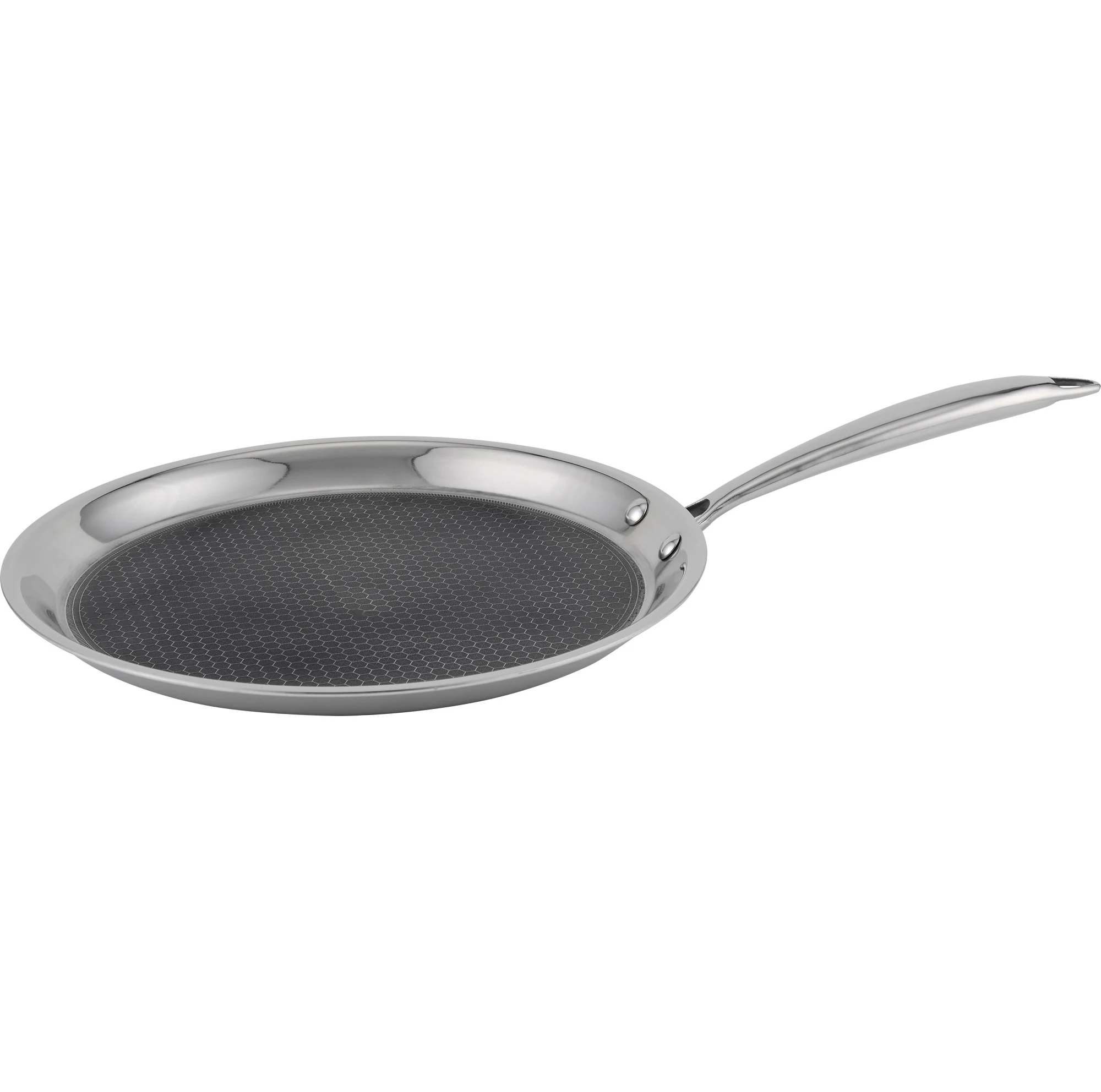 
Newest design top quality SUS304 Aluminum| SUS430 pizza pan frying pan non-stick stainless steel pan 