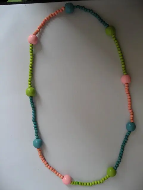 Wooden Baby Kids Accessories ,colorful Handmade bead jewelry