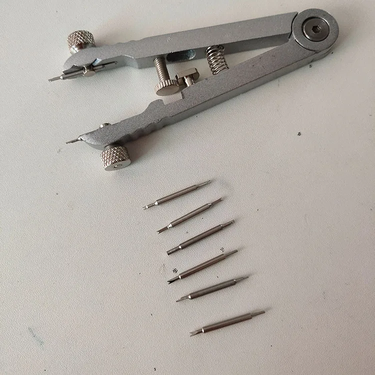 Professional watch strap pliers spring strip remover for replacing belt removal tools