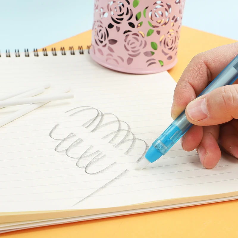 four colors eraser soft and durable correct supply for student