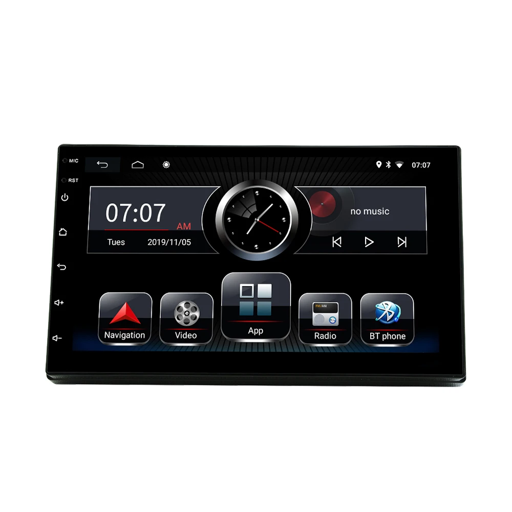  HT-8001 7 дюймов сенсорный экран стерео радио мультимедиа GPS навигации Mp5 DVD плеер