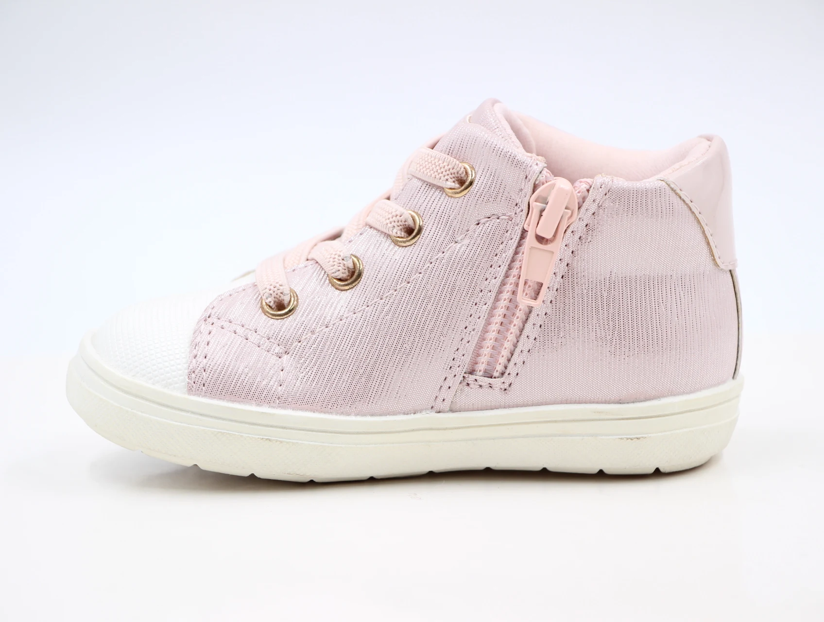 Spring Summer Fashion Girls Styles Pink Pu Upper TPR Outsole Girl Shoes Casual Sneakers