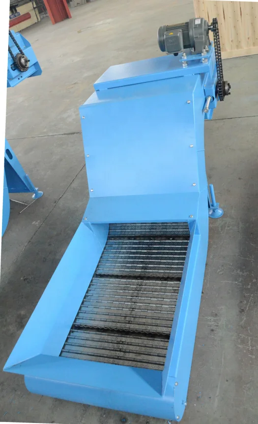 Efficient transport finished product conveyor industrial chain chip conveyor