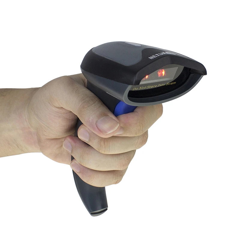  Заводской популярный портативный 1D 2D считыватель qr-кода с синими зубьями проводной беспроводной сканер штрих-кода android