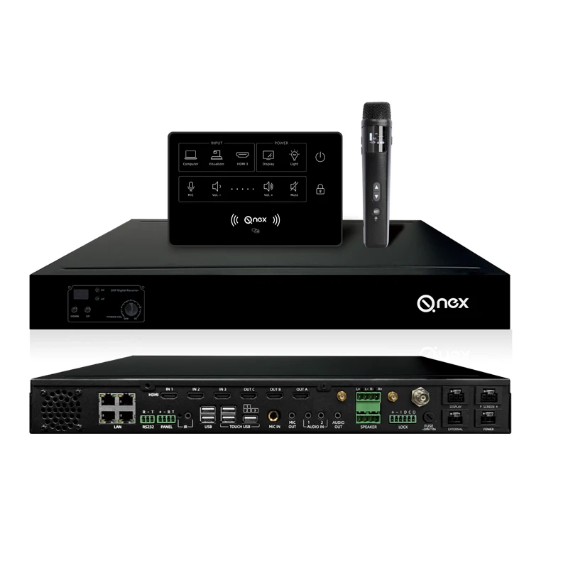 QNEX Educational Equipment Classroom Interactive Panels Control Input Sources Matrix Switch