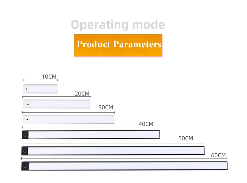 3 Light Colors Human Body Induction Type-C USB Charging Soft Light Stepless Dimming LED Cabinet Light Sensor Night Lamp