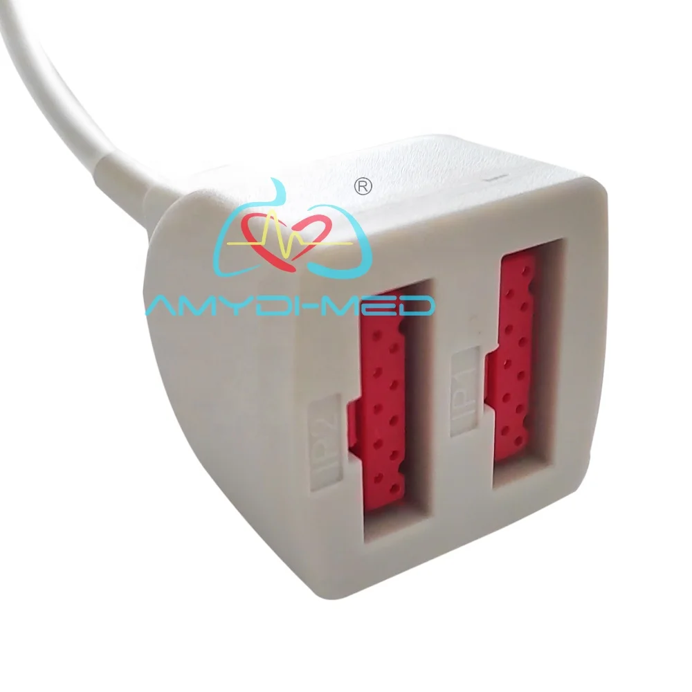 IBP Cable GE Marquette 35cm 11 Pins Dual Connectors IBP Transducer Cable IBP Adapter Cables