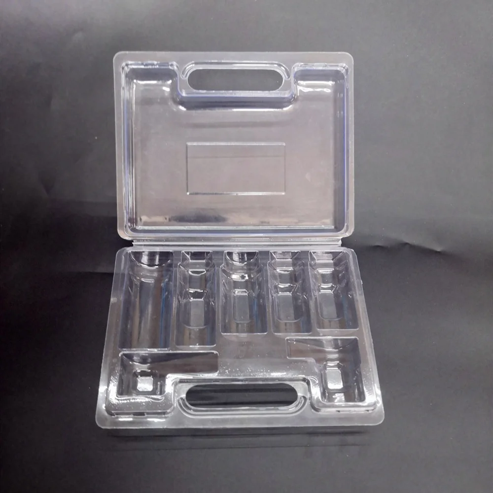 customized plastic clamshell   blister packaging for valve set