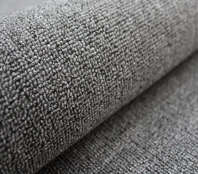 Cut pile comfortable wall to wall carpet in rolls
