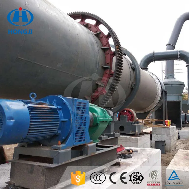 Высокое качество ISO9001 сертификат CE автоматическая газовая опилки роторная сушильная машина