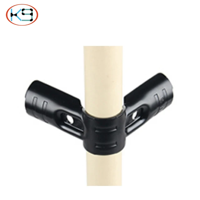 China Industry Lean Tube Pipe Connector Single Metal Joint K-3 Pipe Rack System Connector Metal Joint For Pipe Rack System