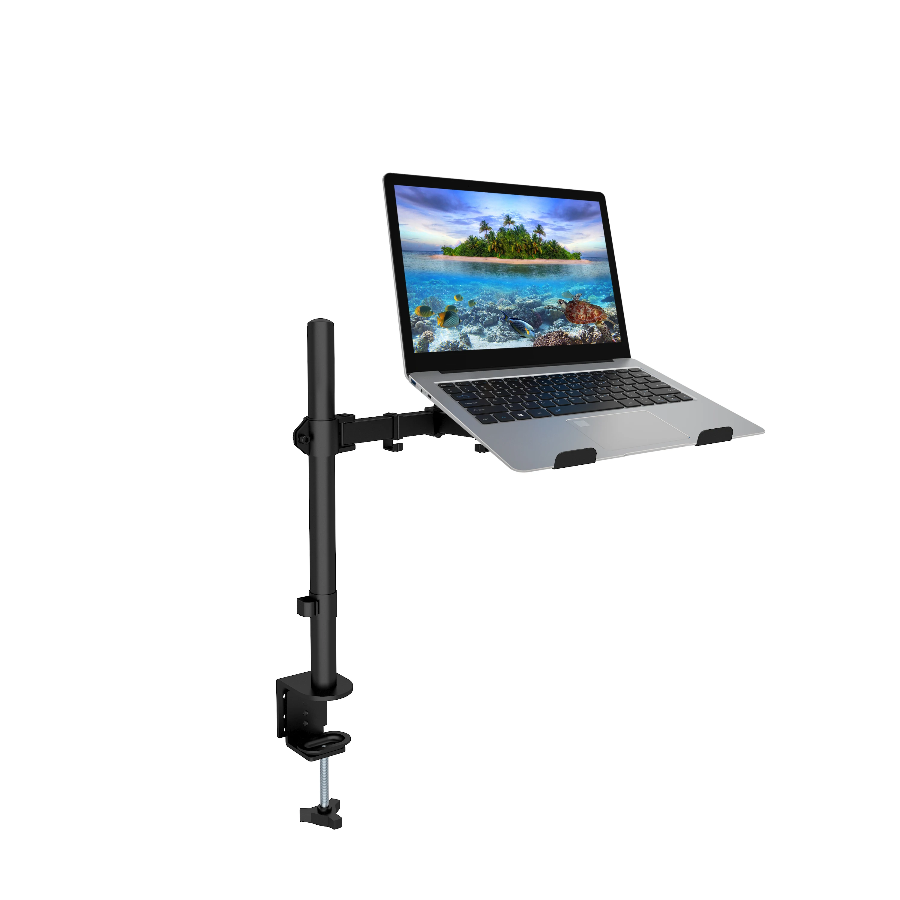 Новый рычаг монитора со стальным креплением для ноутбука для компьютера 10-25 дюймов с зажимом и втулкой