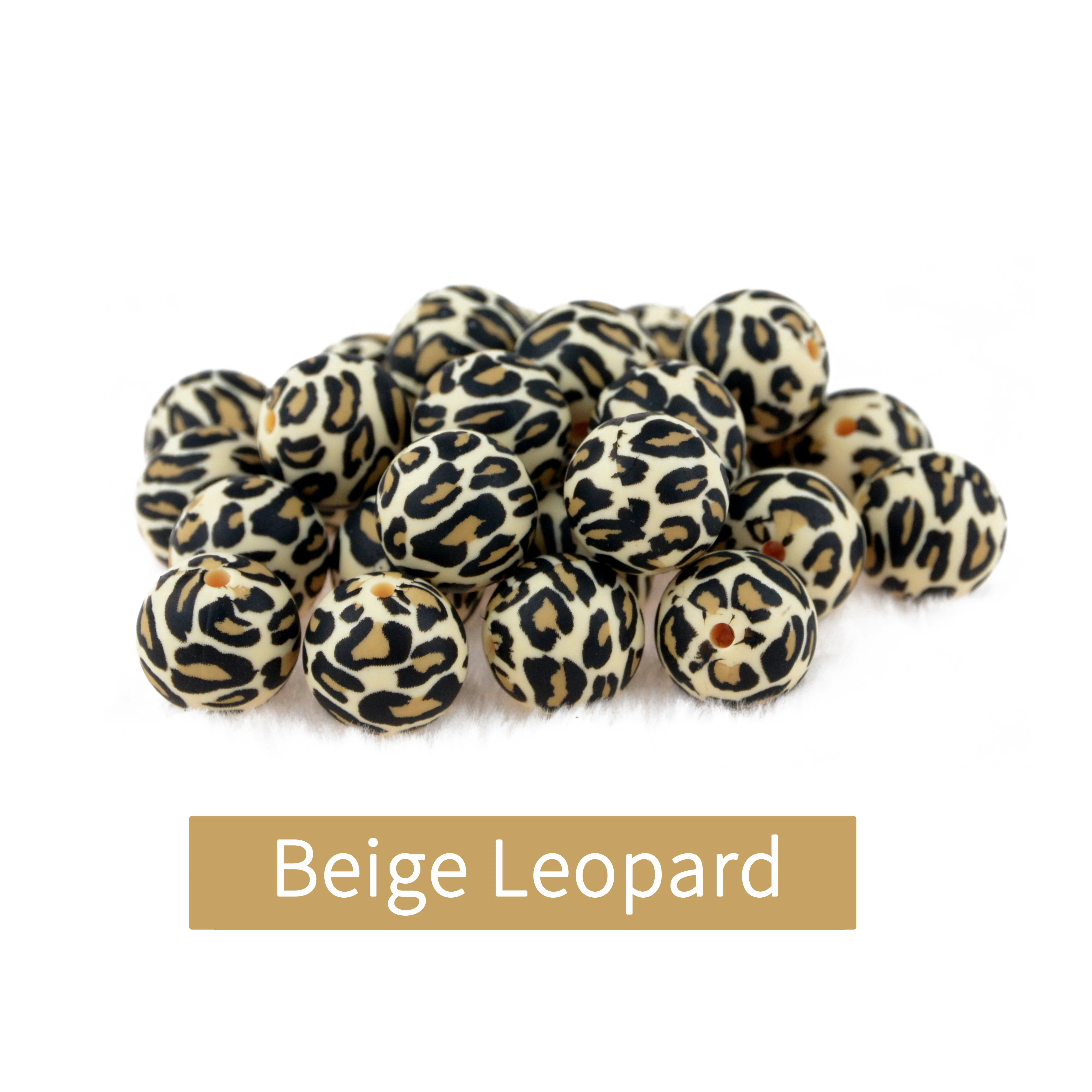 Baby Decoration Loose Beads Diy Pacifier Chain BPA free food grade Silicone Loose Beads Teething Beads