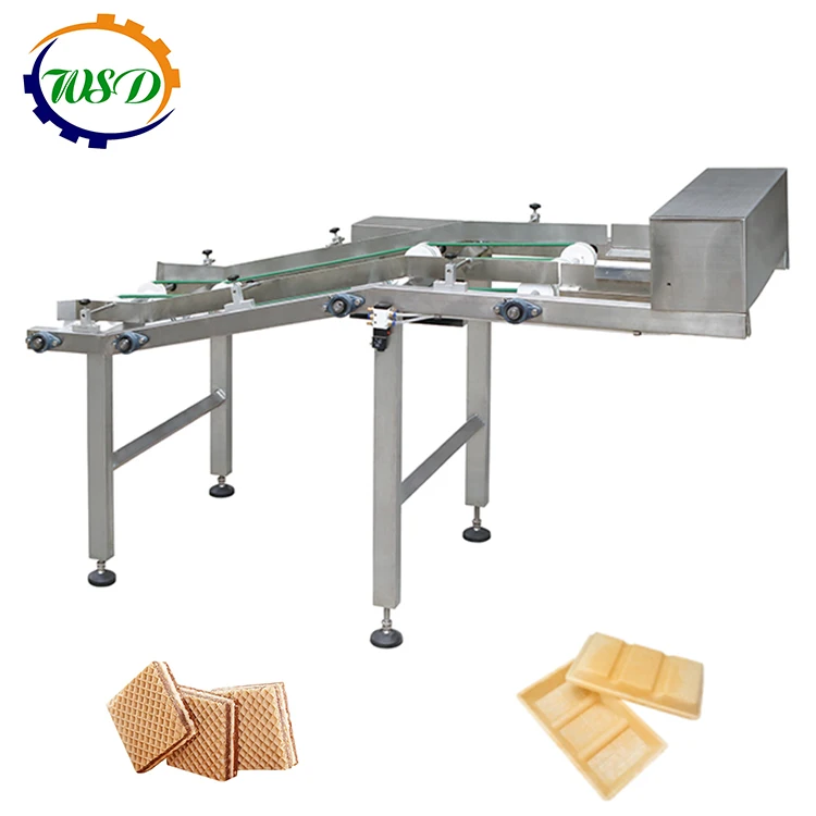 Hot Sale Wafer Cutting Machine Low Consumption Chocolate Ball production line Competitive Price Waffle Maker Baking Equipment