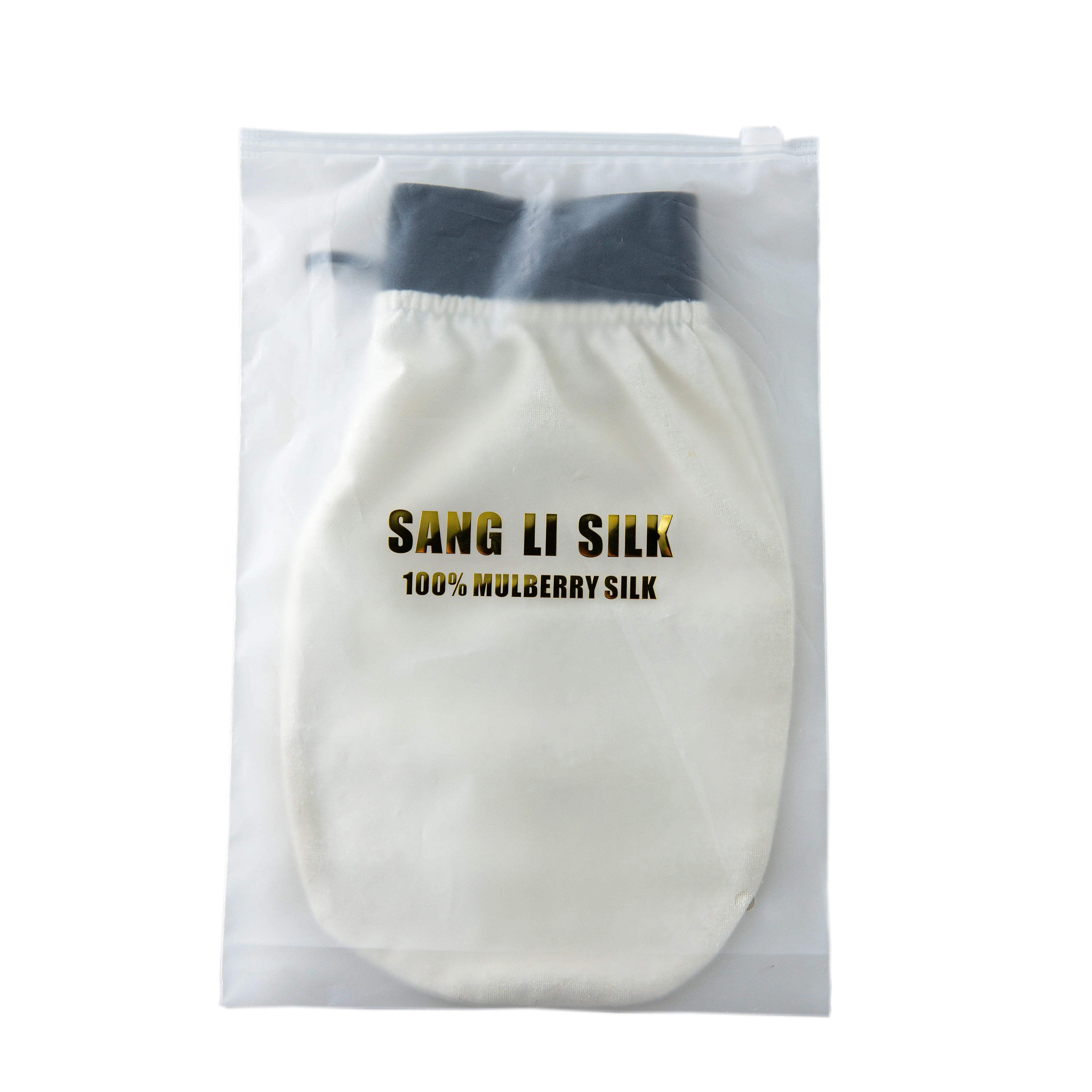 Wholesale 30MM Skin Care Peeling 100% Mulberry Silk Gloves Turkish Silk Exfoliating Glove