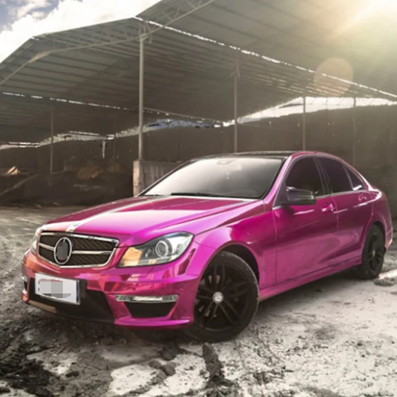 Unique Design car wrap vinyl film multiple colour car matte  chrome gold car wrap vinyl