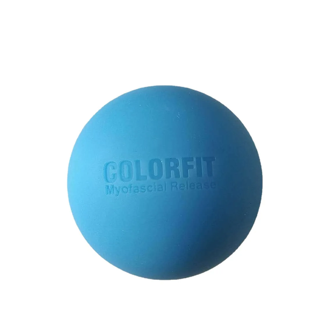 Customized Silicone Custom Logo Silk Engrave Ncaa Lacrosse Massage Ball engraved lacrosse ball