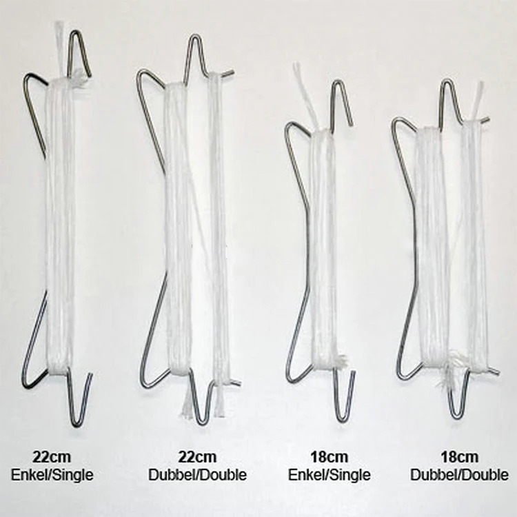 Двойной томатный крючок 18 см с веревкой