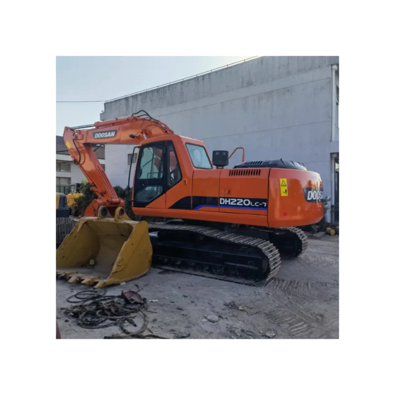 Big Discount Used Doosan 220LC-7 Excavator Machinery in Stock on Sale Doosan 150LC-7 Construction Machine on Sale