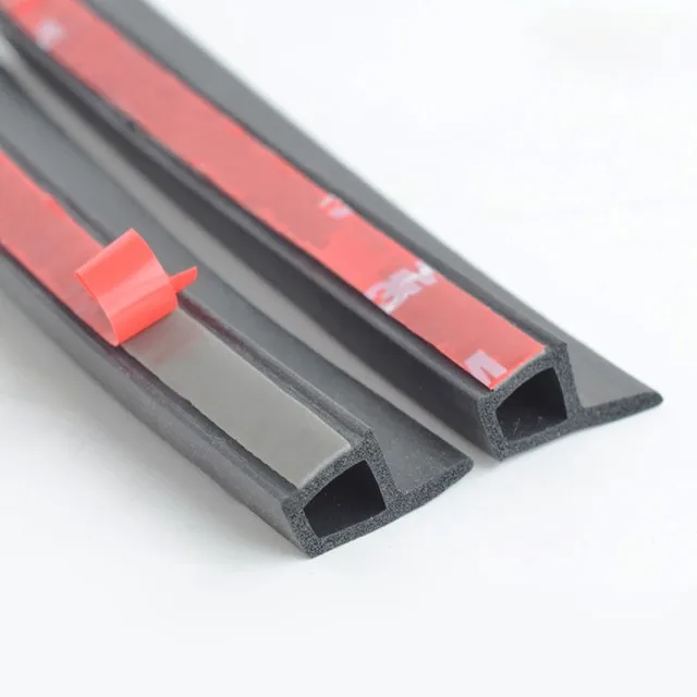3M Tape D/B/P Shape Car Door Soundproof Rubber Seal Strip
