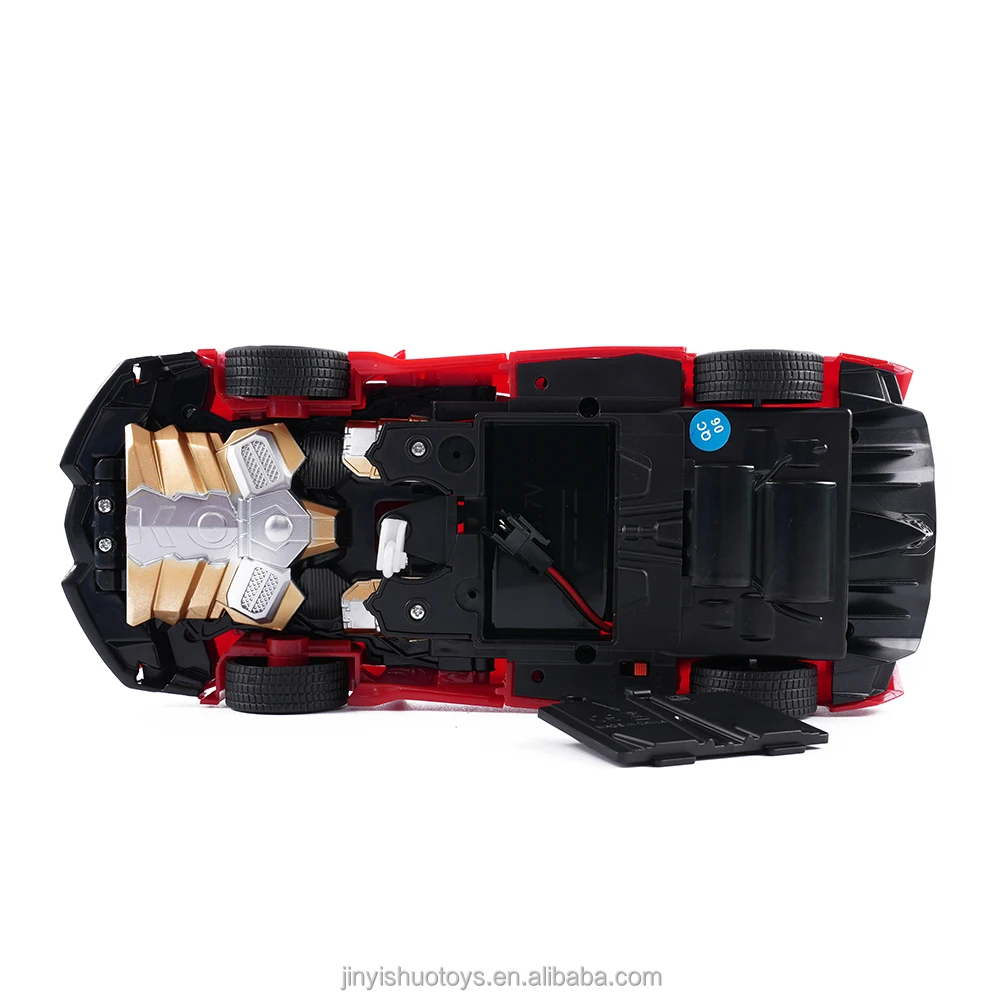 2.4G RC car one button deformation remote control car deformation robot