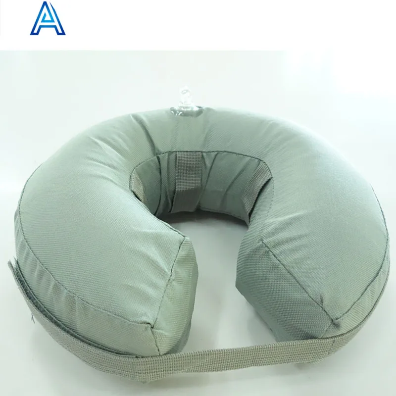 Factory price high quality durable vinyl PVC air blow inflatable pet collar ring animal neck ring puppy pillow cheap