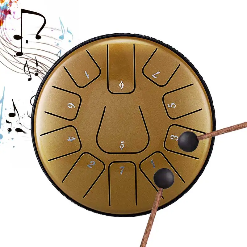 Wholesale Sale Metal Drums 6 Inch Hand Drum Percussion Meditation Steel Tongue Drum
