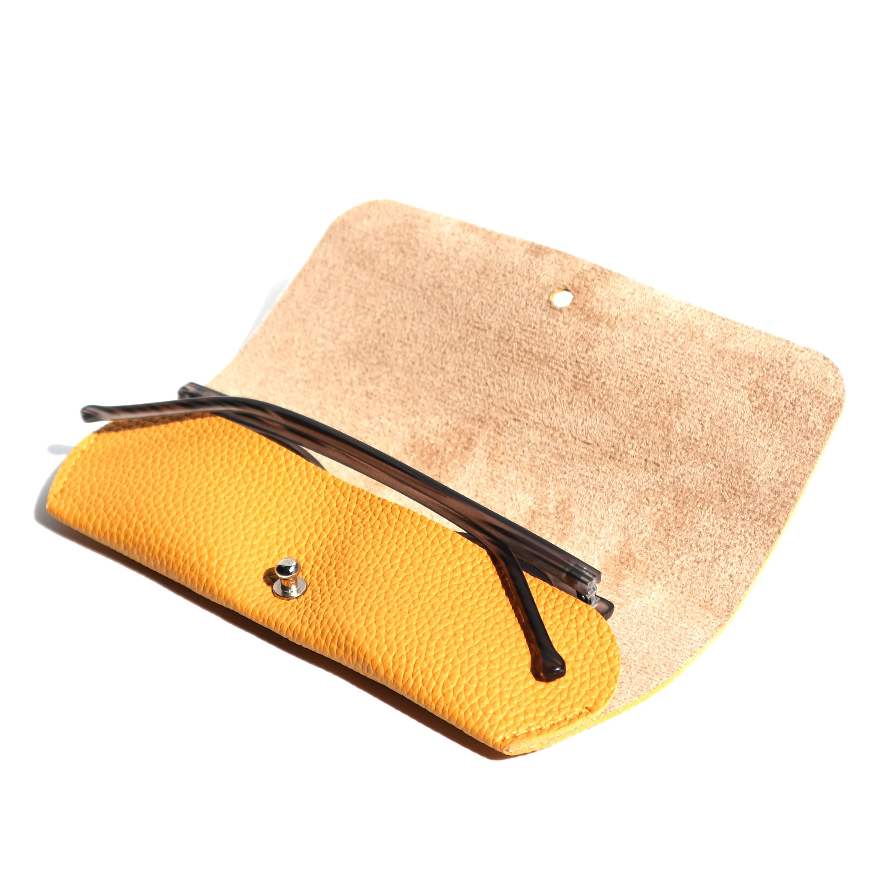 Wholesale Cheap Case for Glasses Small Blue Light Glasses Case Leather Soft Eye Glasses Case Custom Logo Spectacle Package