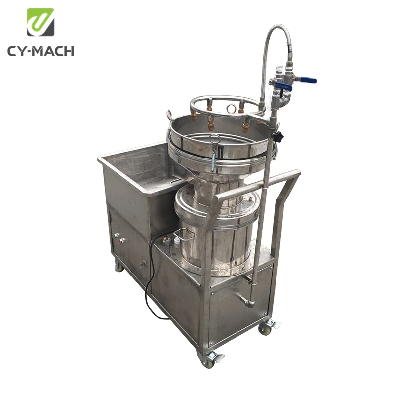 Food industrial  stainless steel milk / pineapple juice 450 type liquid filter sieving machine for liquid