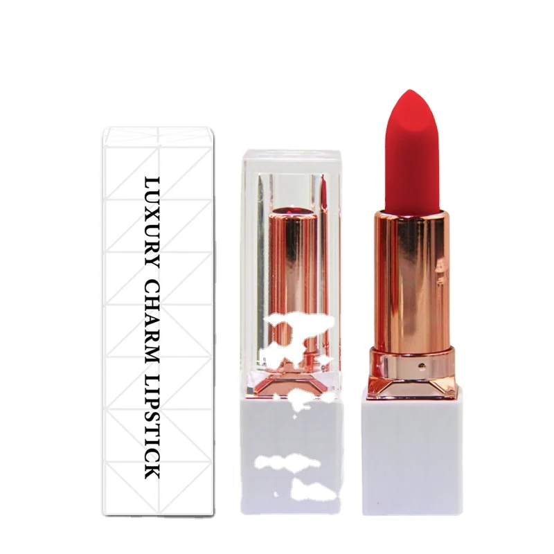 
Long lasting Makeup Supplier China non-sticky cup Matte little lipstick private label No Fade Lipstick Lip Balm 9 Colors 
