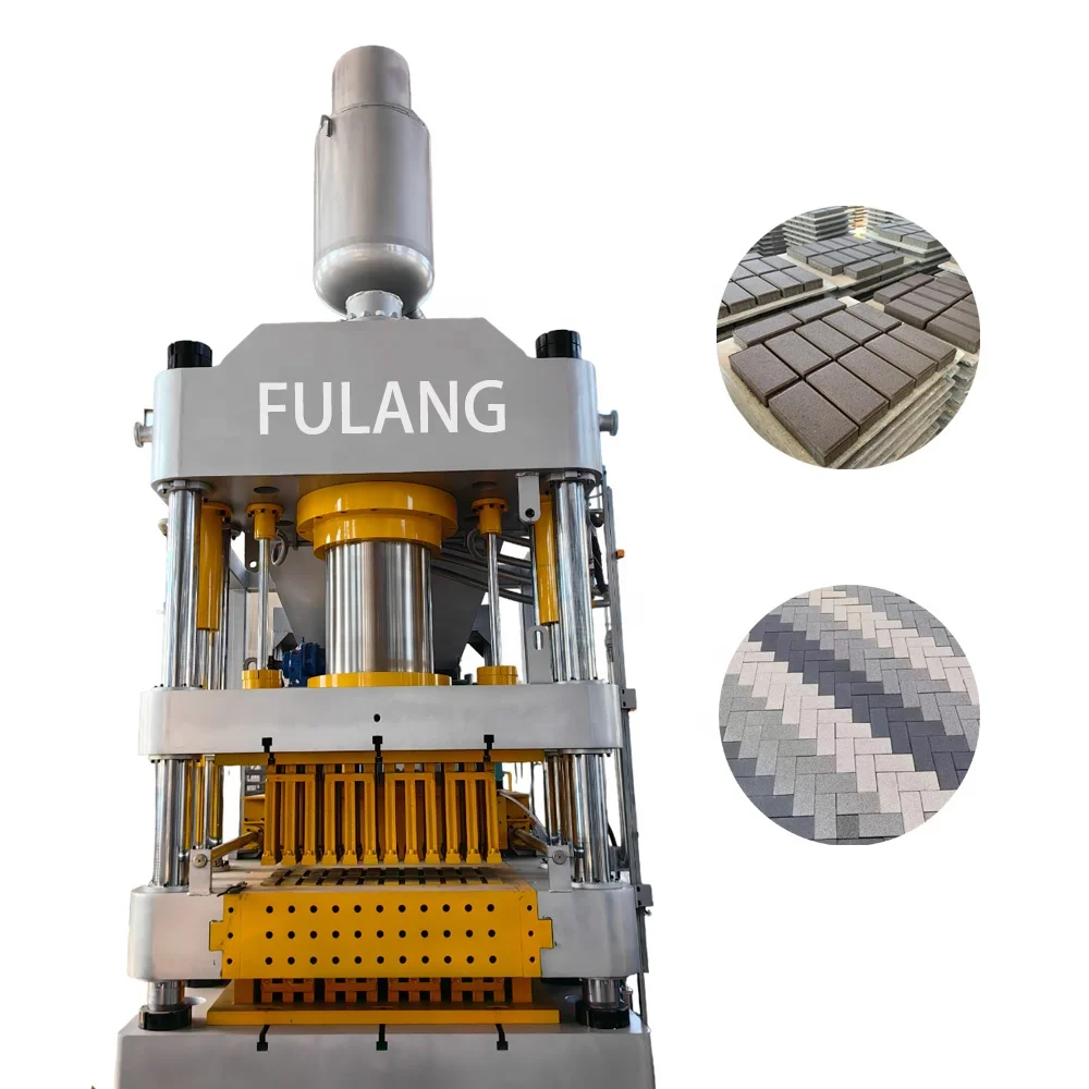 Hydraulic Pressure Static Pressing Automatic Cement Brick Block Making Machine with Factory Price