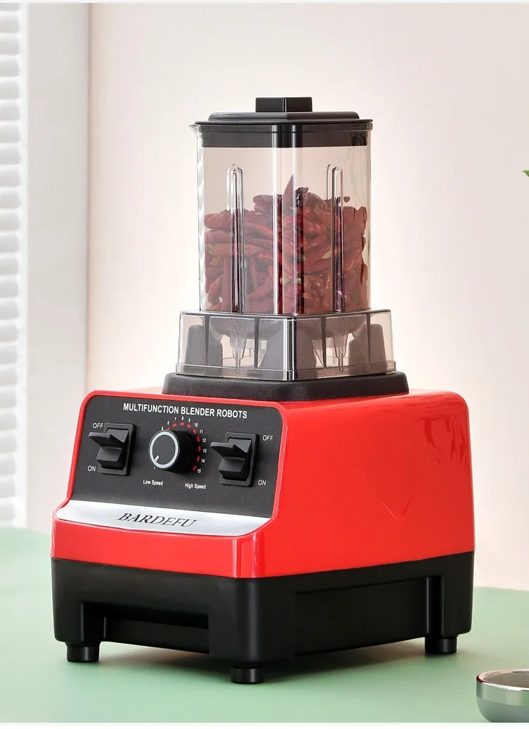 Kitchen 9500W BF-5010 2.5L Countertop Professional Table Commercial Mixer Heavy Duty 3 in 1 Blender fufu maker coffee grinder