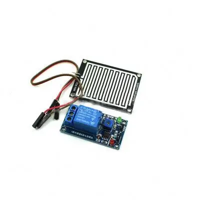 12V Raindrop Controller Relay Module Leaf Surface Humidity Without Water Switch On Rain Sensor