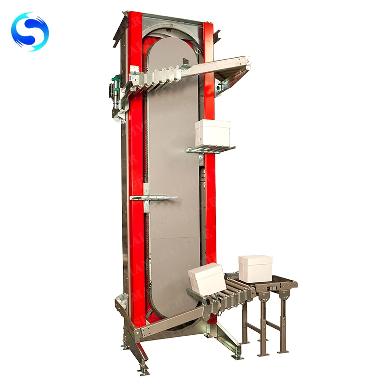 Automatic high efficiency continuous conveyor lifter conveyor vertical conveyor system