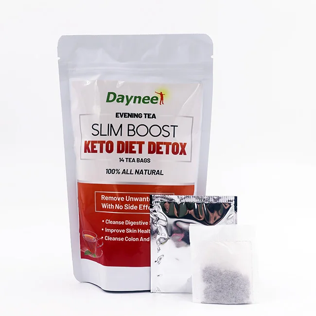 Custom keto weight-loss tea bag Best fast slim Private Label Flat Belly organic herbal Detox keto Tea slim-ming