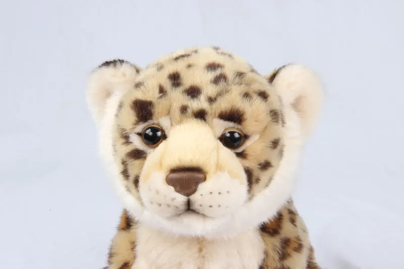 Lifelike Big Cat Toy Cheetah Stuffed Animal Plush Paw Leopard toys