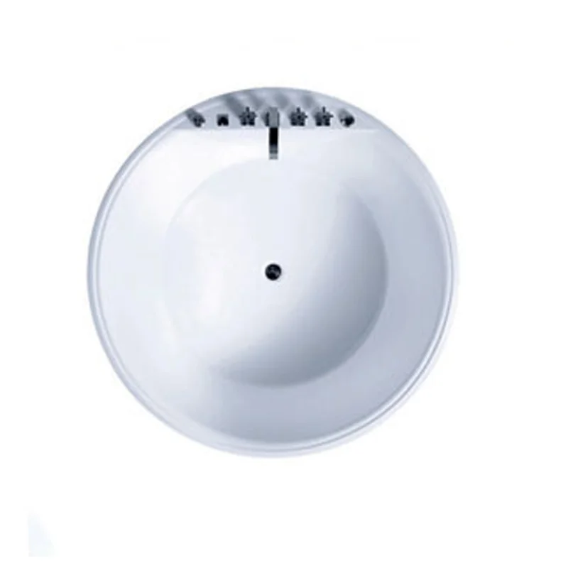 Round Whirlpool Bathtub Freestanding Luxury Outdoor Massager Bath B&B Independent Small Bathtub