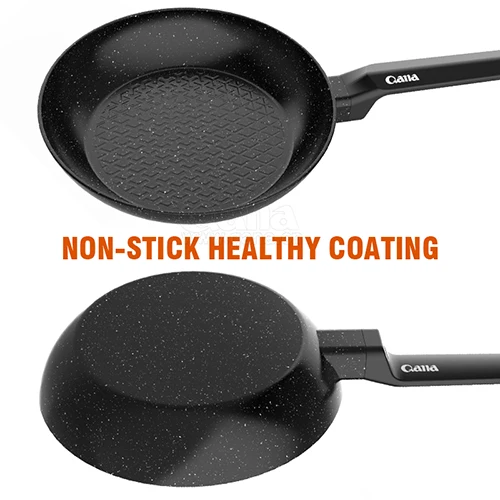 Non Stick Coating Frying Pan Stainless Steel Food Pan Hexclad Cookware Honeycomb Cooking Pans