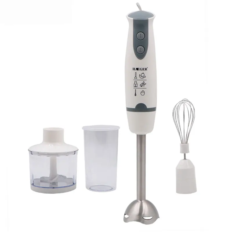 Kitchen mixer personal cordless immersion stick stainless steel fruit electric portable hand blender set