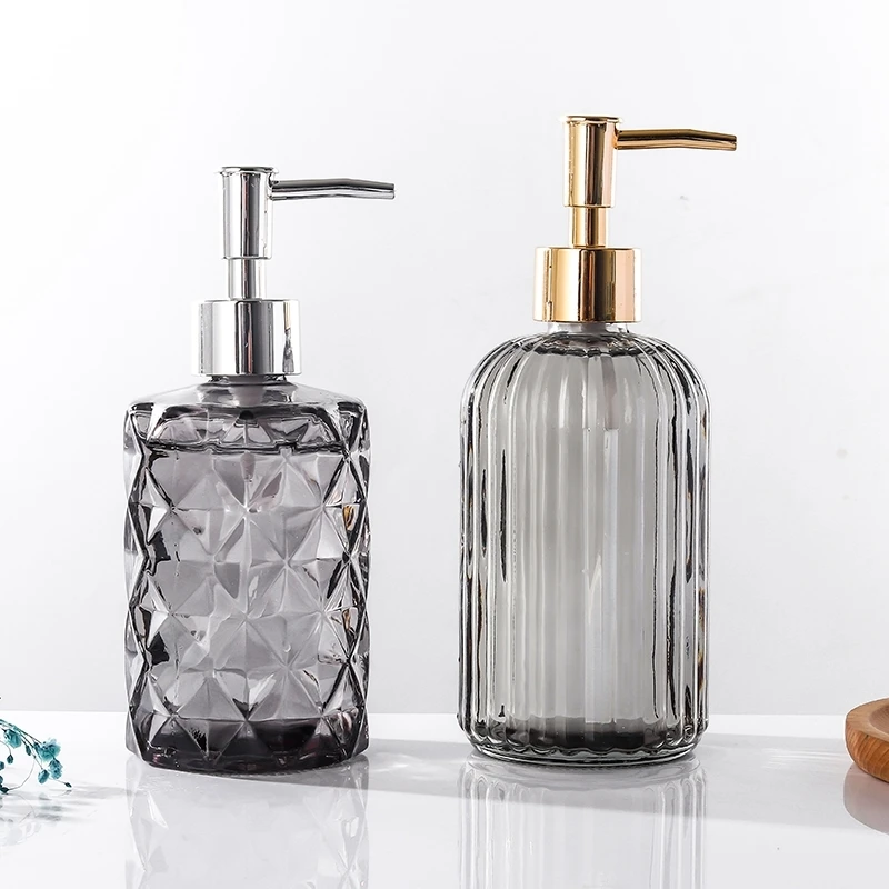 Manufacturer wholesale Empty 250ml 300ml 500ml hand sanitizer glass bottle