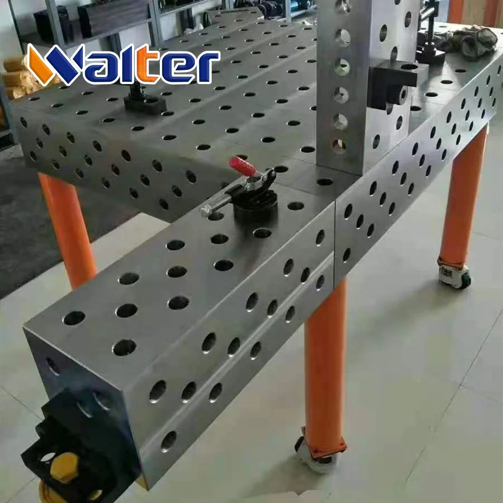 3D welding table with fixture jigs stops supports accessories in stock OEM 3D welding table