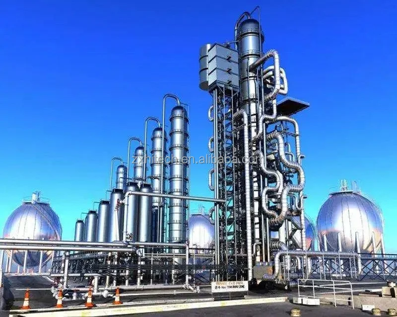 ZX company develops high-efficiency crude oil refining equipment
