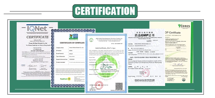 Certification