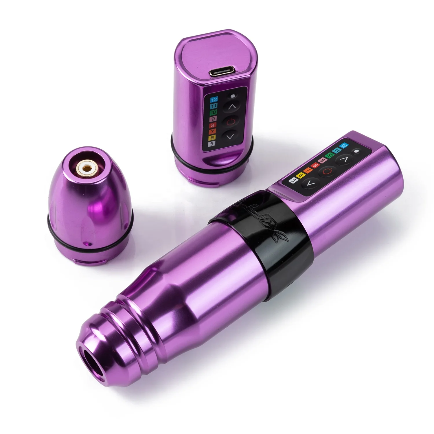 Wireless Tattoo Machine Pen Strong Japan Brushless Motor Fast Charge Removable Power Bolt Battery Pen Tattoo Supply