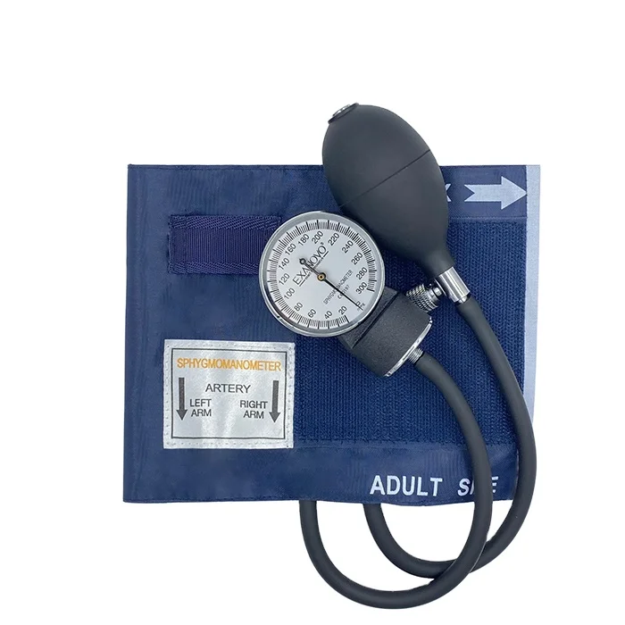 Medical Manual Tensiometro Manual Blood Pressure Monitor Sets Aneroid Arm Sphygmomanometer With Stethoscope
