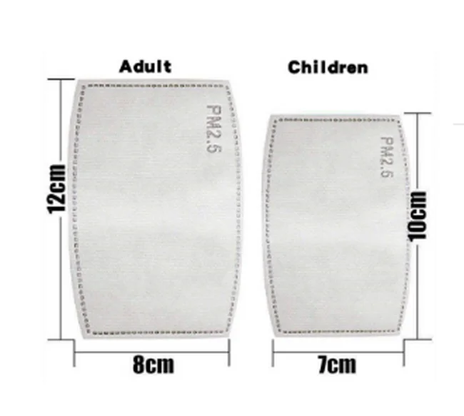 2020 hot sale 5 layer filter activated carbon replacement filter  PM2.5 filter